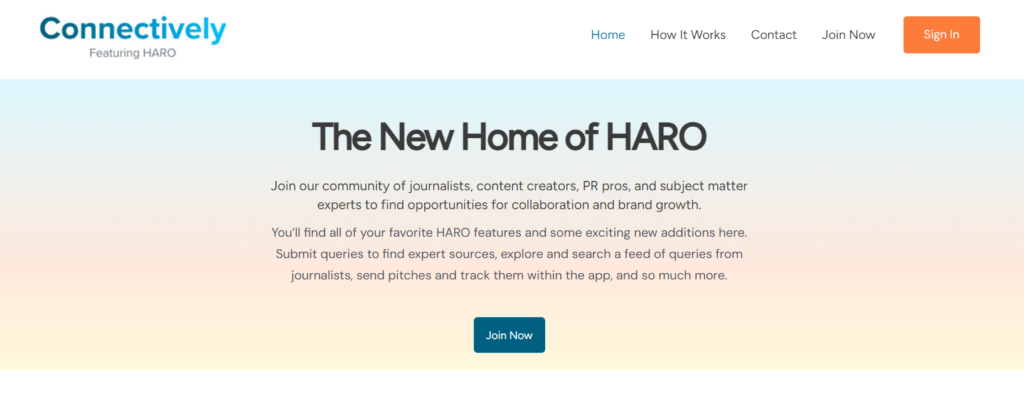HARO for acquiring high authority backlinks