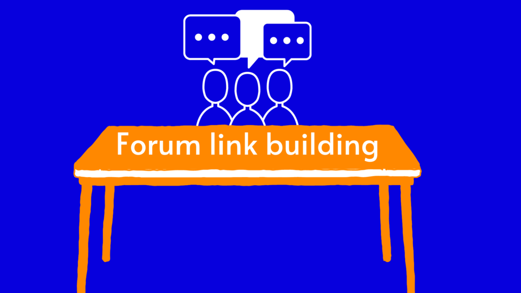 Forum link building