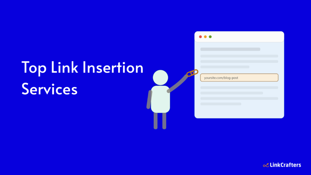Link Insertion services